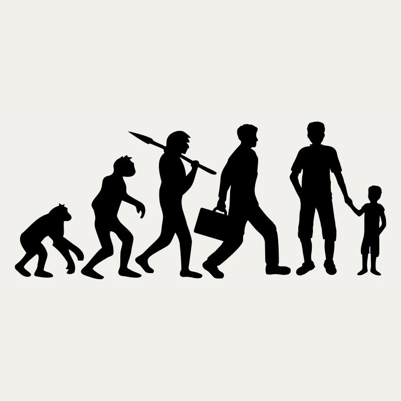 Proud Dad Young Evolution