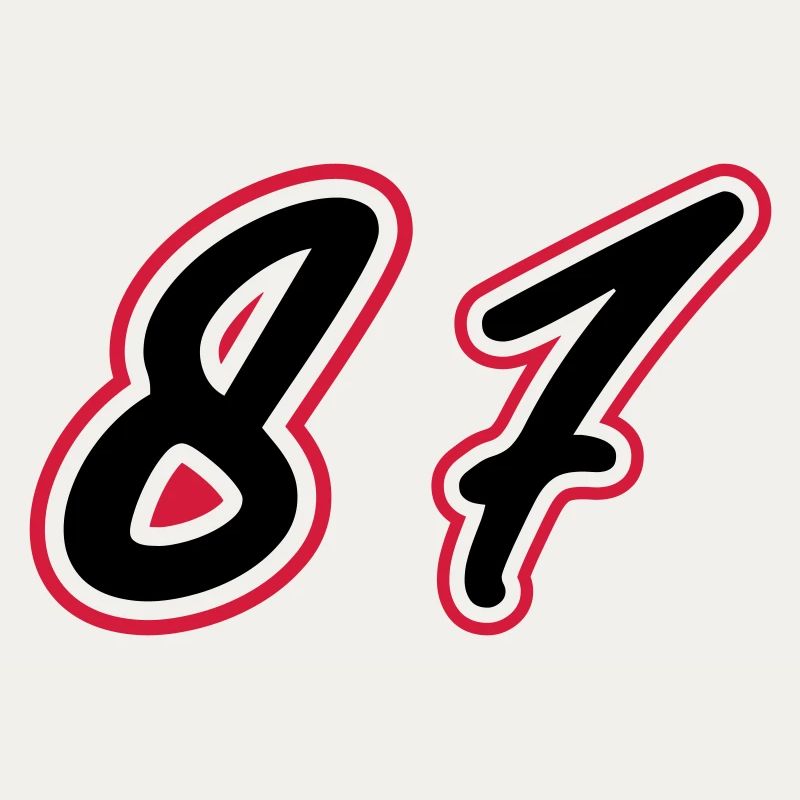 87 Symbole numérique