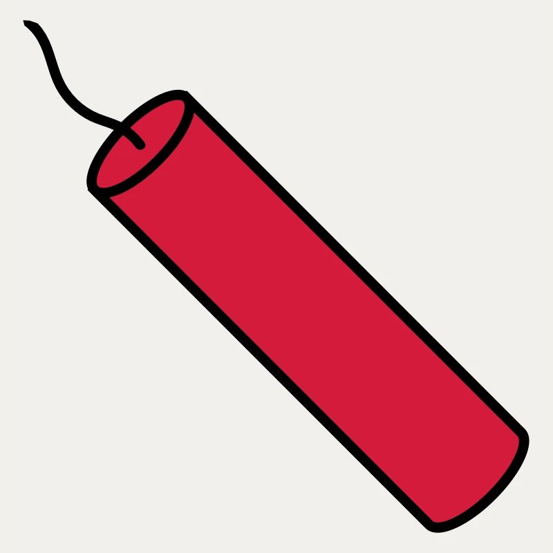 stop rod tnt dynamite explode explosion