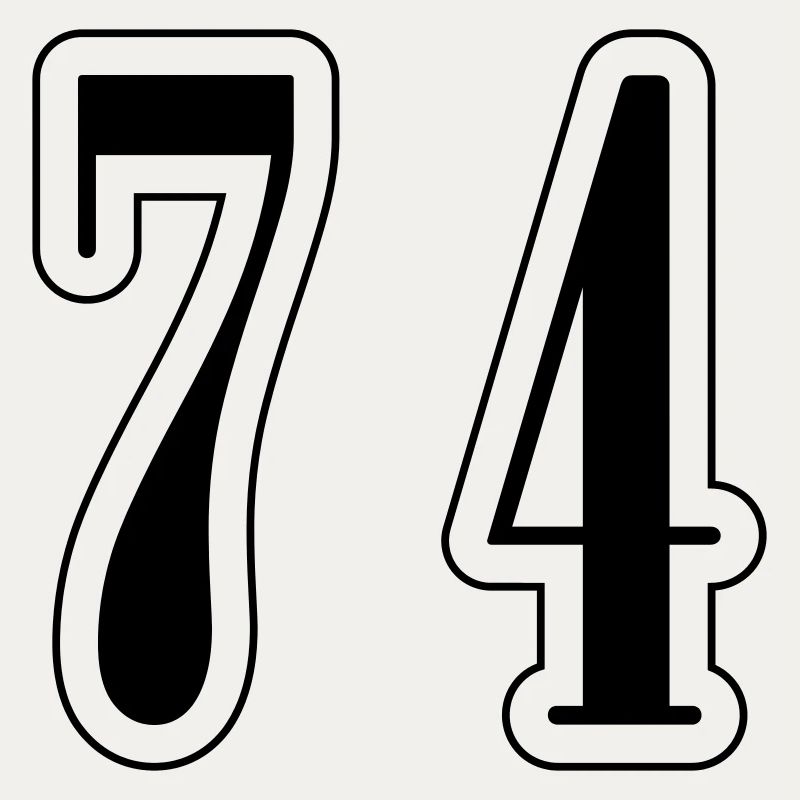 74 Number Symbol