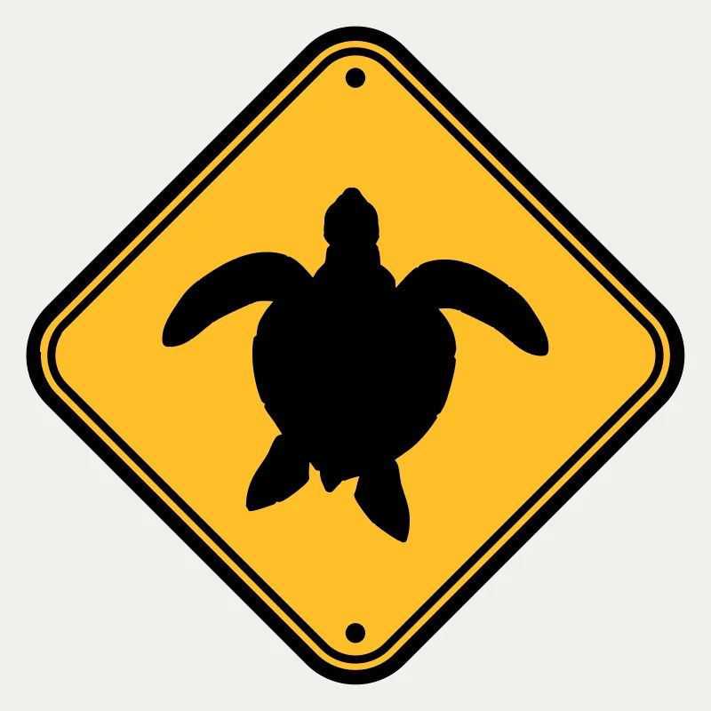 Shield zone warning caution note beware of wastes