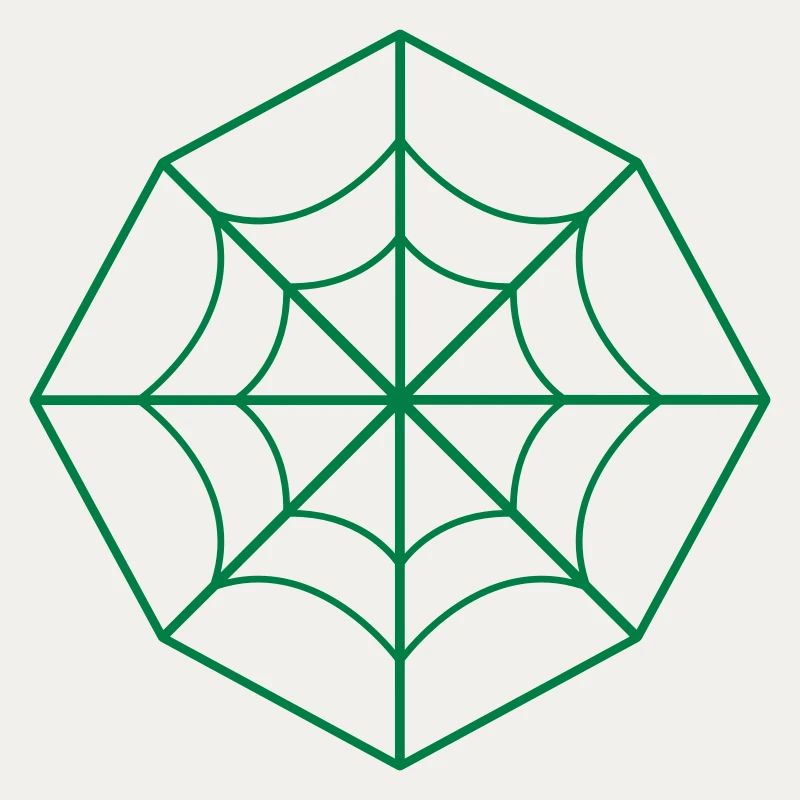 irregular spider web