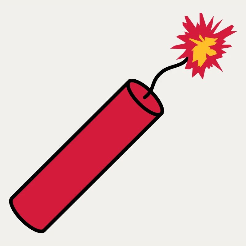 rod tnt dynamite explode explosion blast