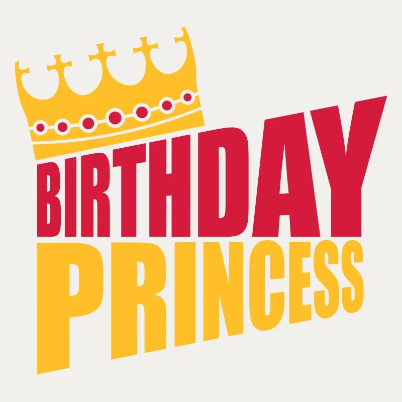 Birthday Princess Party Logo