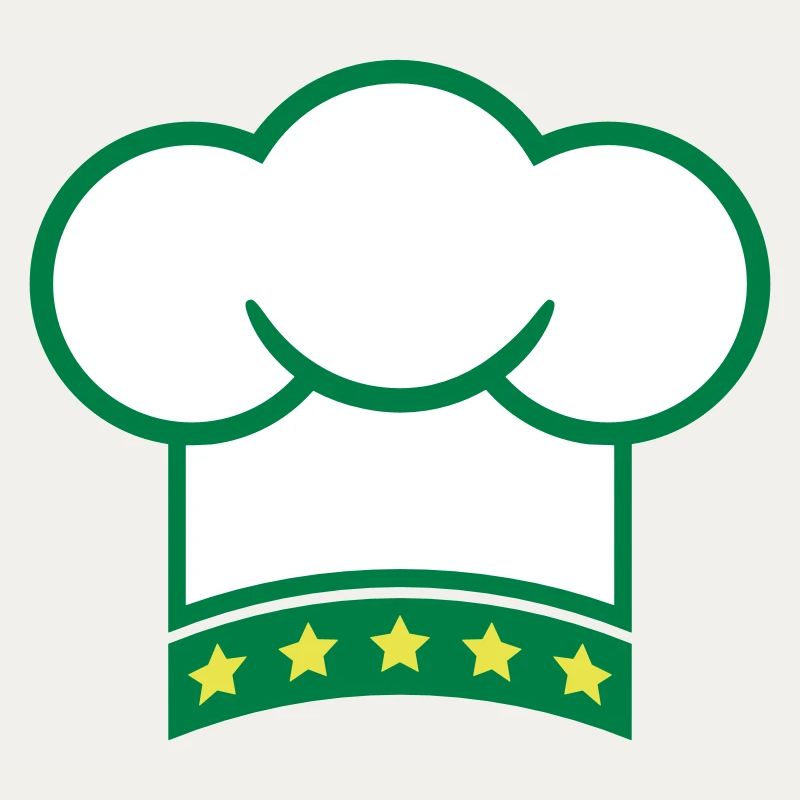 Chapeau de chef 5 étoiles Kitchen Master Chef Cool