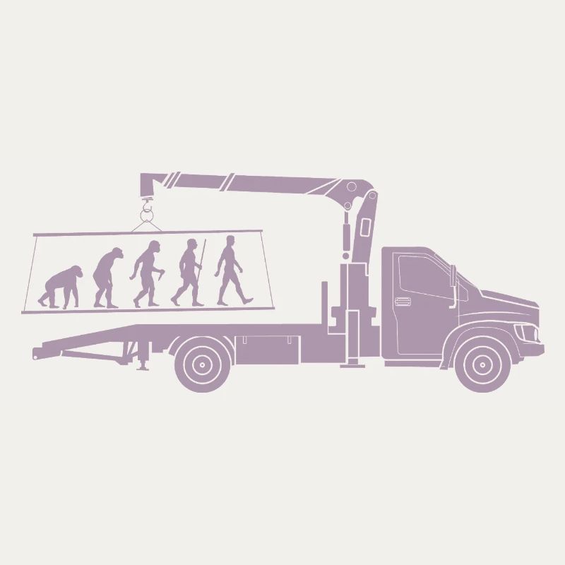 Dépanneuse Evolution Silhouette Minimaliste