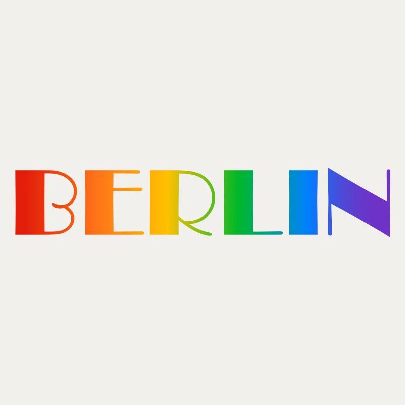 Texte arc-en-ciel de Berlin
