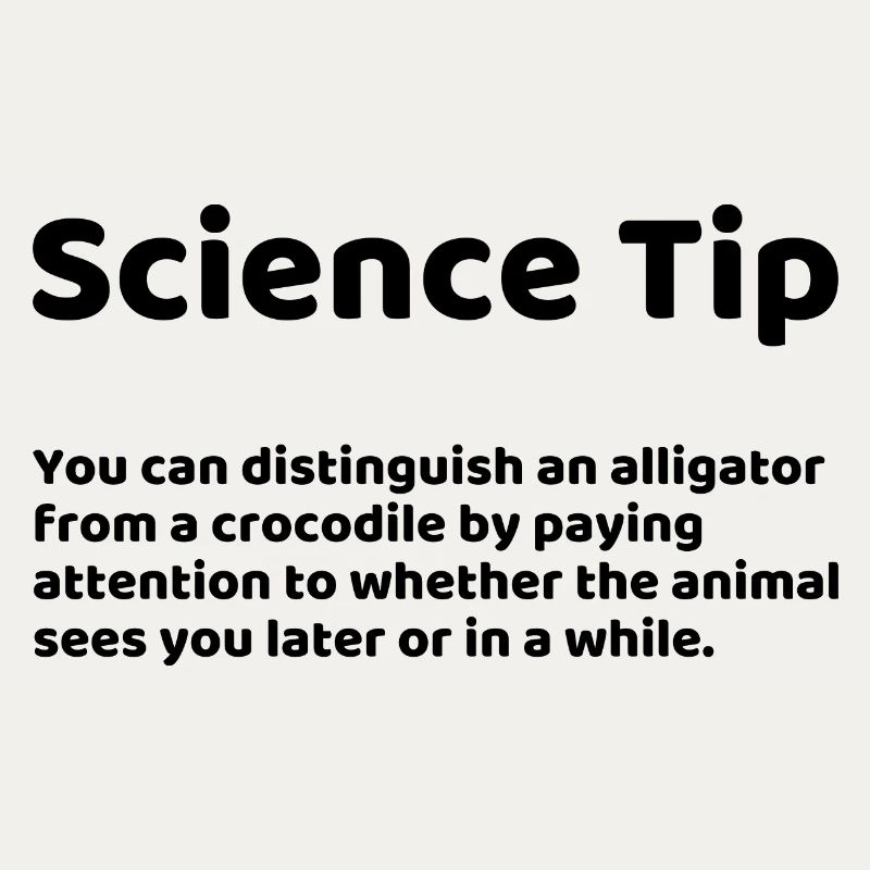 Science Tip Funny Saying