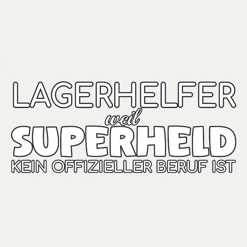 Lagerhelfer Superheld