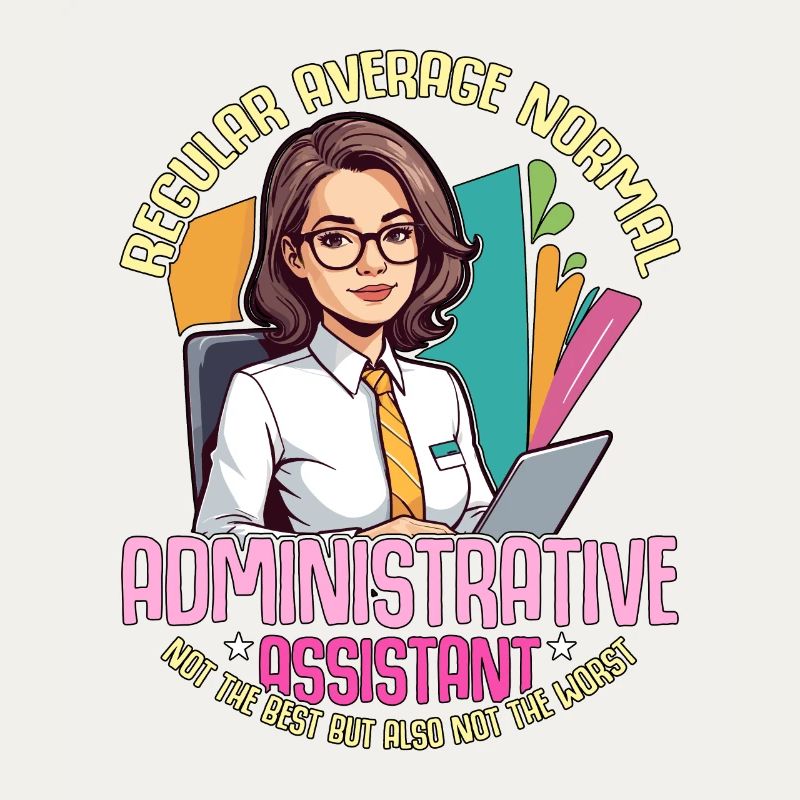 Admin Assistant Regular Average Normal Office Job