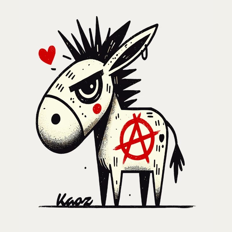 Rebellious & Funny: Anarchy Punk Donkeys