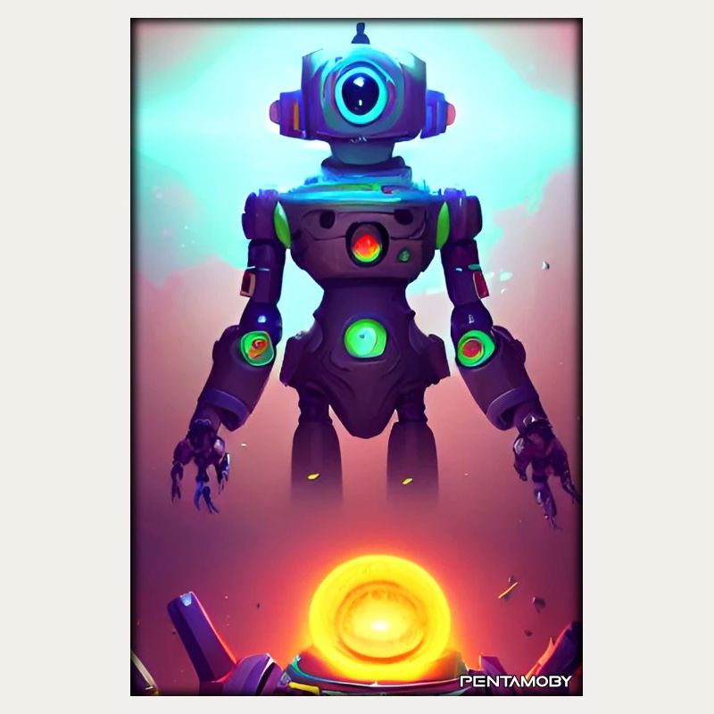 Robot Future Science Sci-Fi Machine