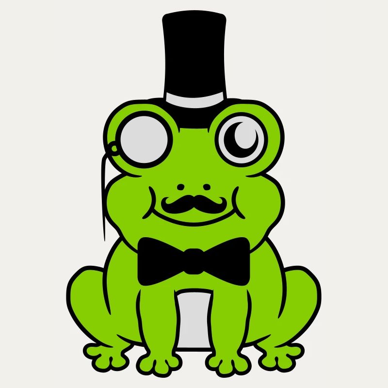 Sir Frog Gentlemen Cylinder