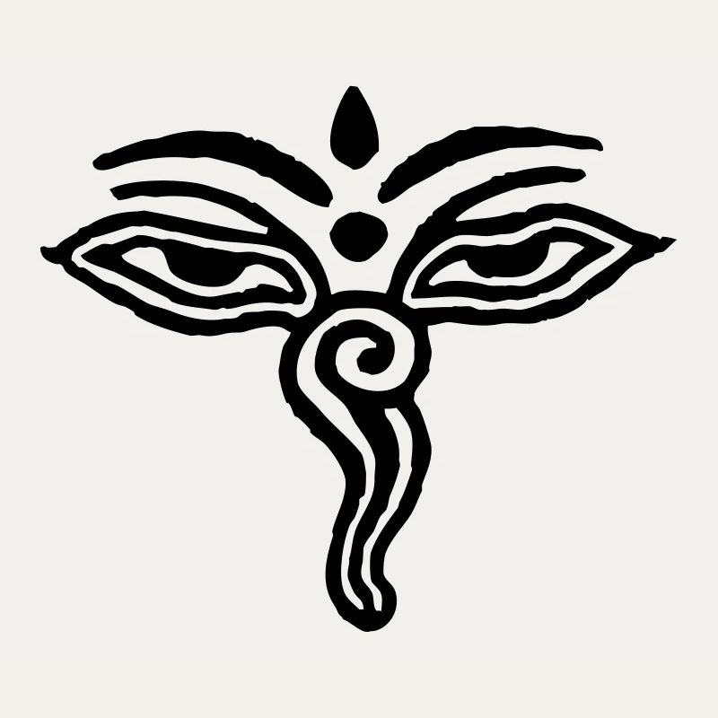 Nepalese Augen