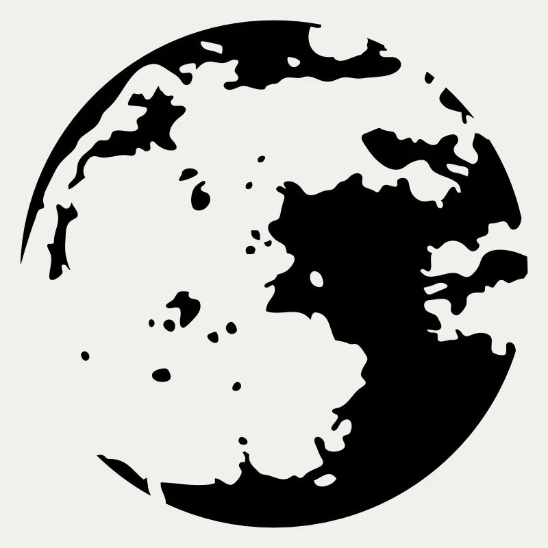 Moon Stencil