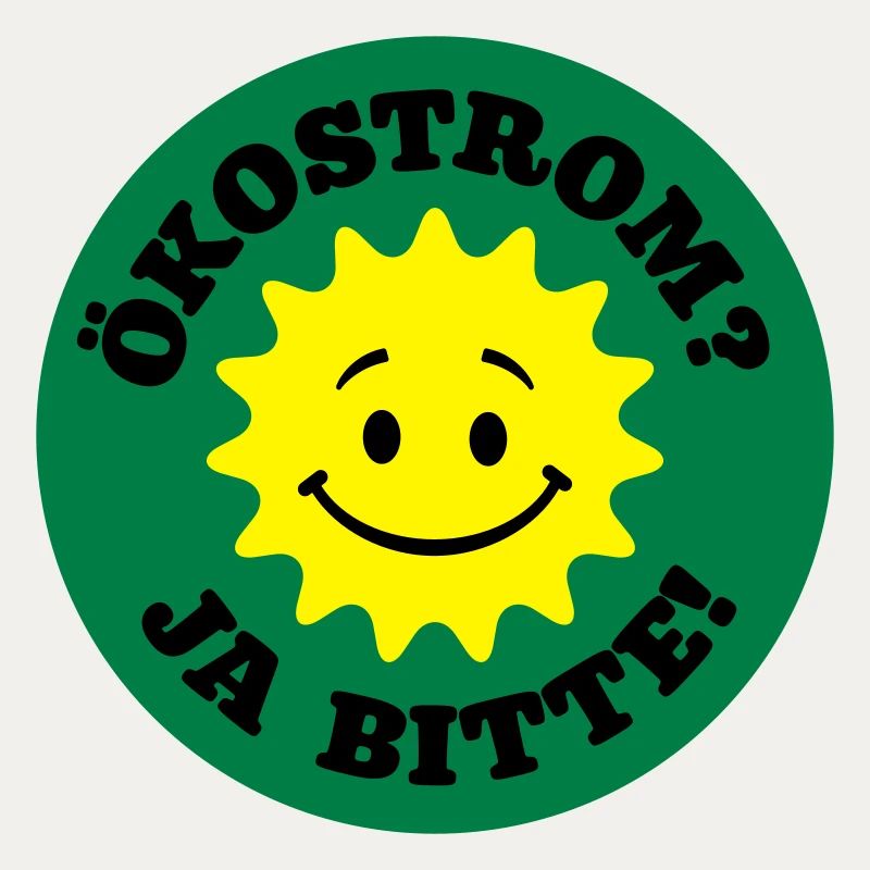 ökostrom ja bitte, atomkraft nein danke, bio öko