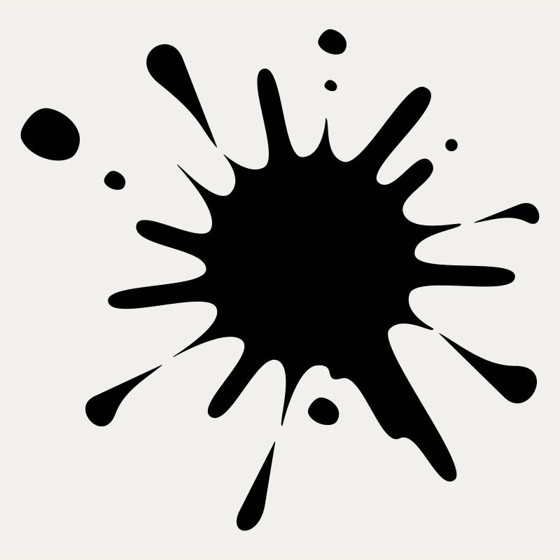 Farbspritzer-Bild*