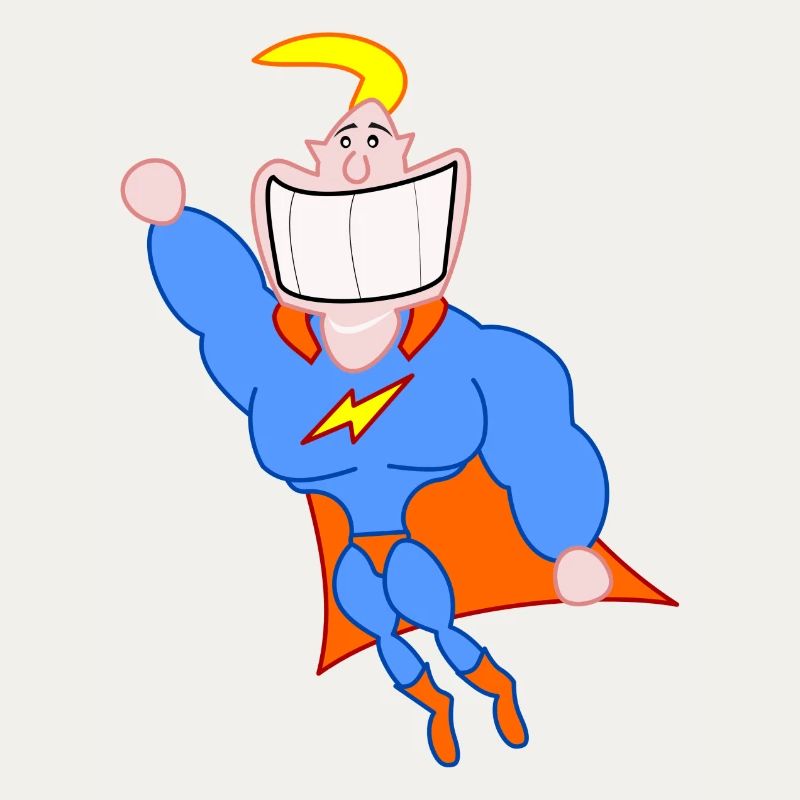 Lustiger Superheld