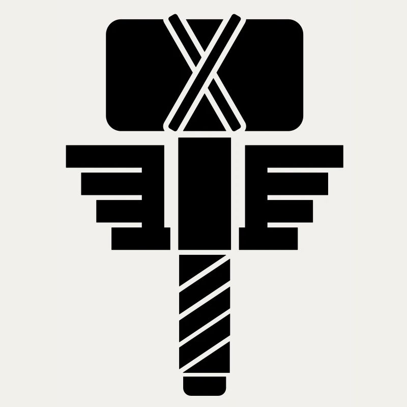 Thor Hammer – Wikinger Mjölnir Comic Superheld