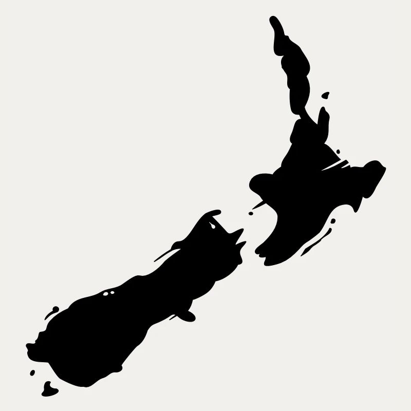 Neuseeland Karte