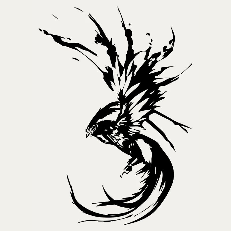 Phönix-Mythischer Vogel
