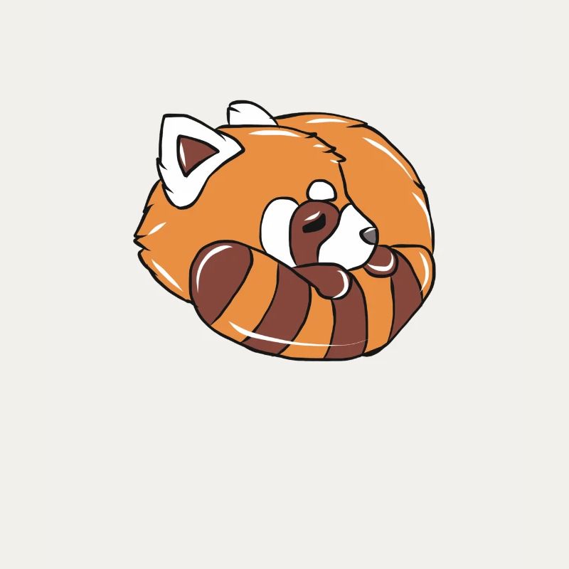 Panda rouge