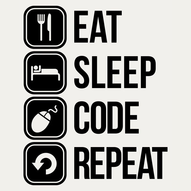 eat sleep code