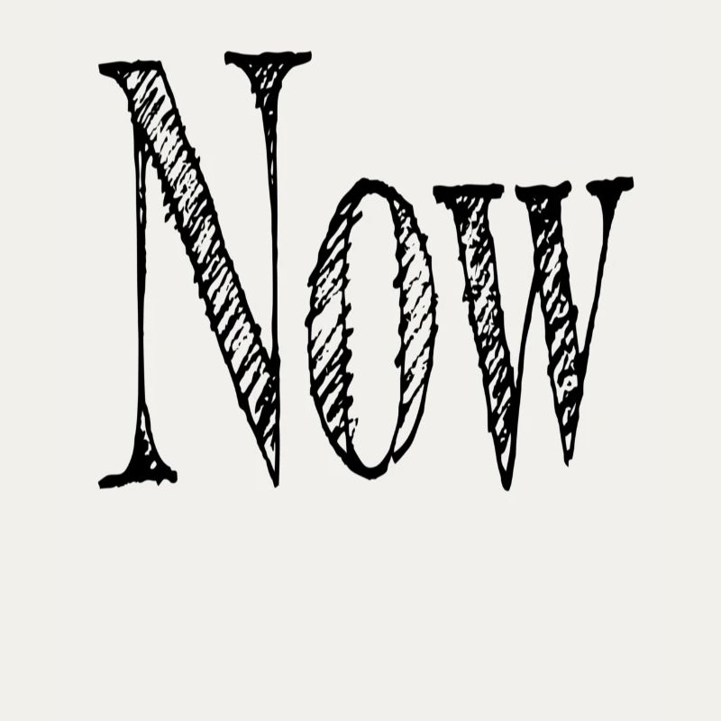 Jetzt oder now