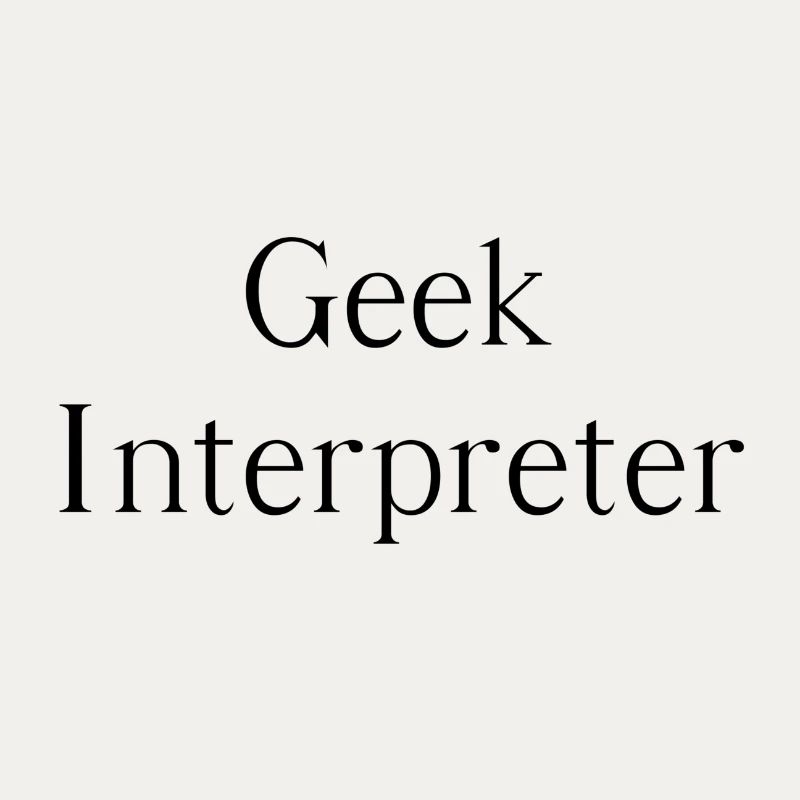 Interprète geek
