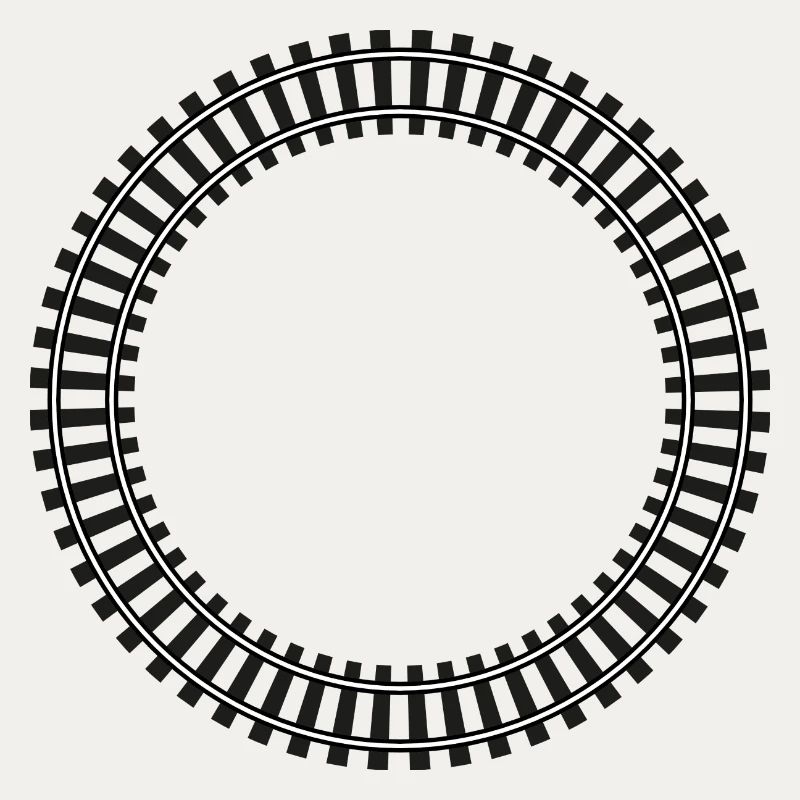Model Railway Frame Rail Network