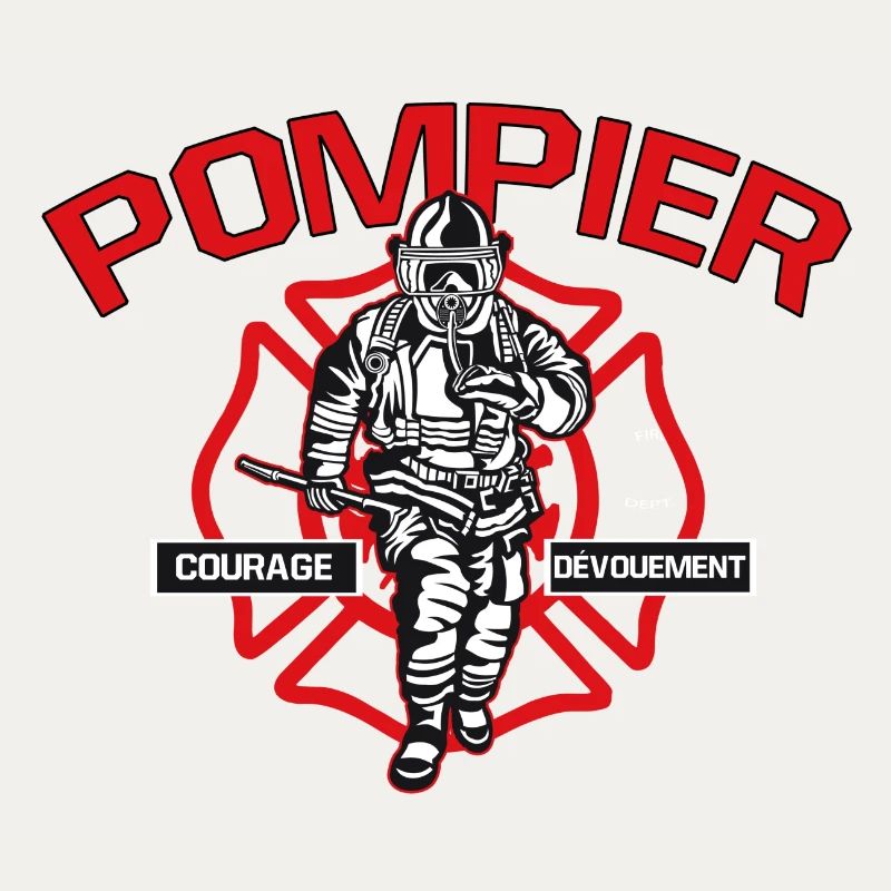 POMPIER courage dévouement