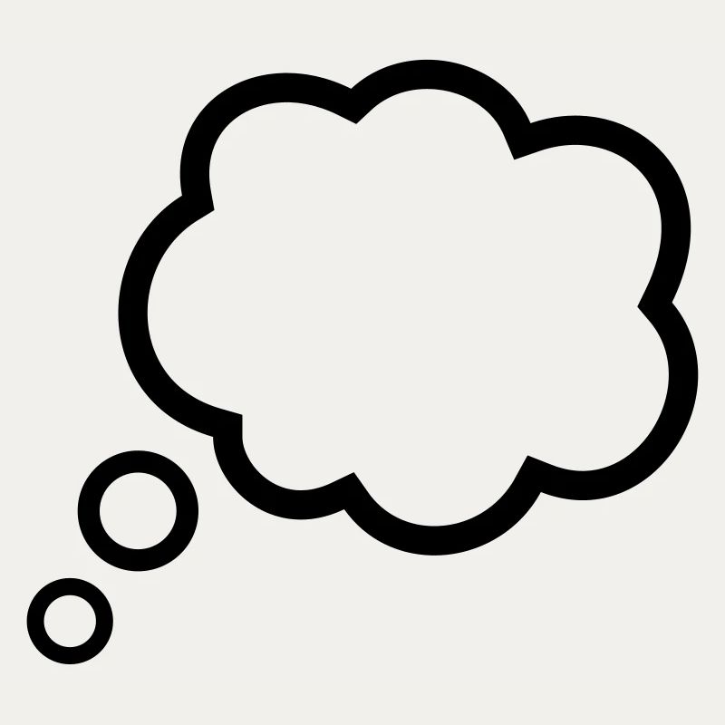 Thinking Bubble Comic Thought Bubble Bubble Thoughts