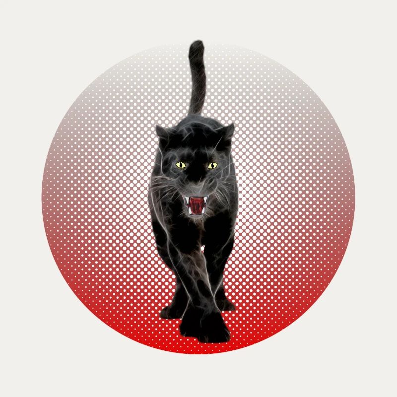 Noir Cougar schwarzer Panther CB Chat Noir