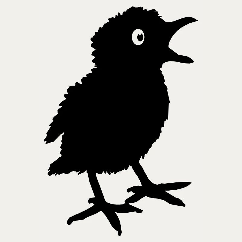 Chick Küken Piepser Vogel Schatten