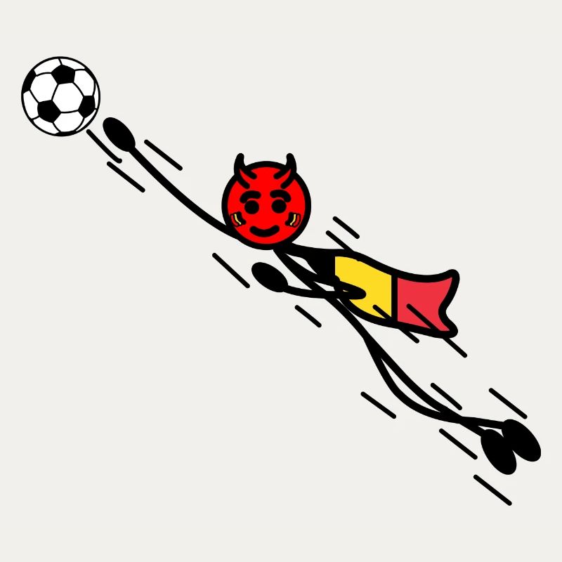 Flying Red Devil hero keeper