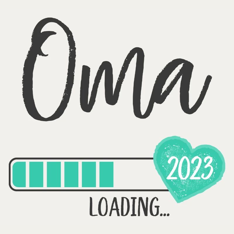 Oma Loading 2023 Herz Junge Werdende Großmutter