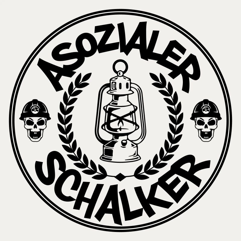 Asozialer Schalker | Farben änderbar