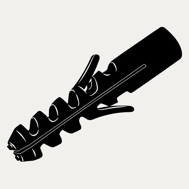 Plug wall plug for screw