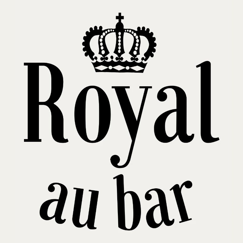 Bier, Biertrinker, Royal an der Bar