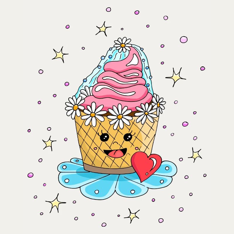 Cupcake Muffin Cake as Bride