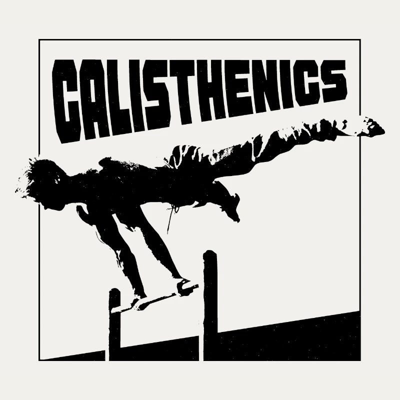Calisthenics Planche Pose Silhouette