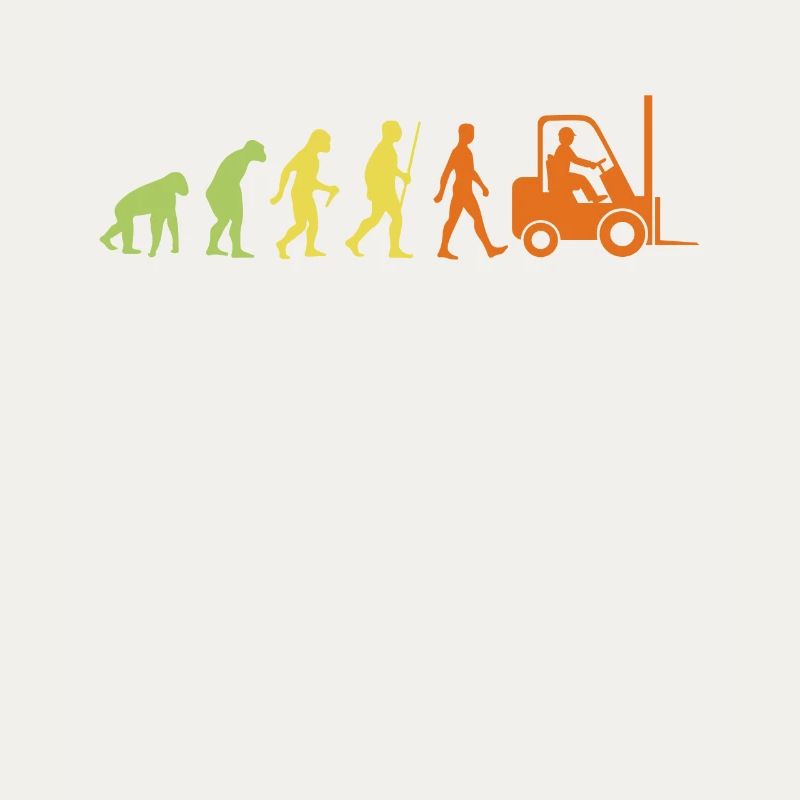 Evolution to a forklift worker