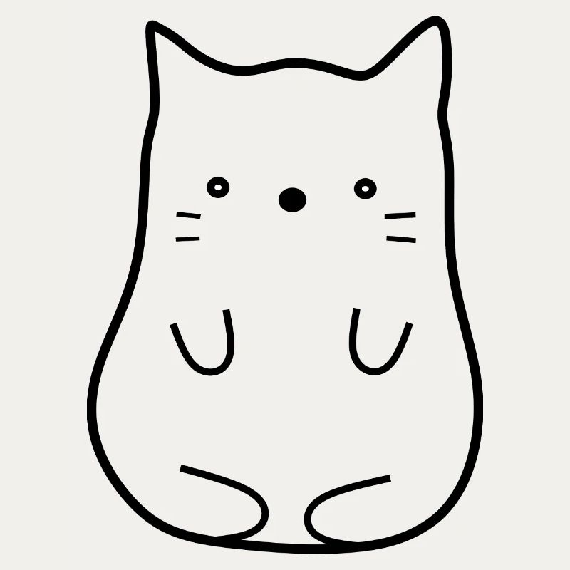Cat black