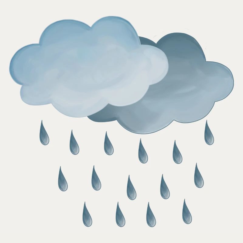 Weather Rain-Clouds Symbol
