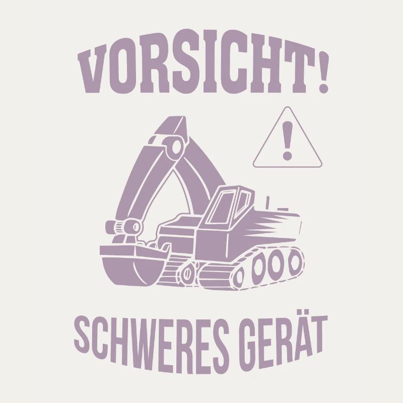 Bagger Baggerfahrer Baugeräteführer Schweres Gerät