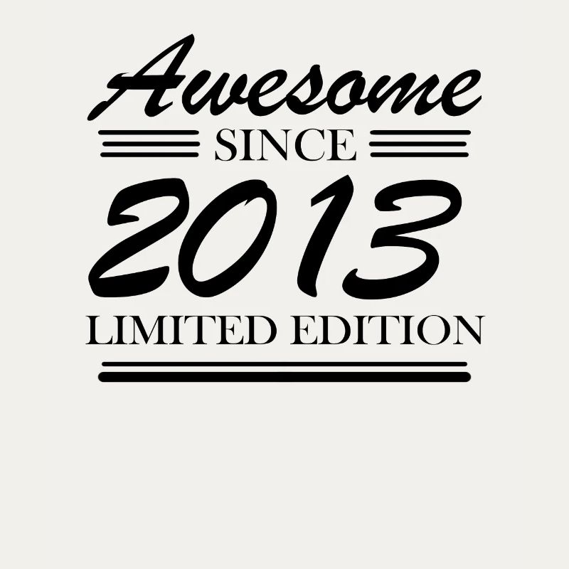 2013 - Né 2013 - Année de naissance 2013