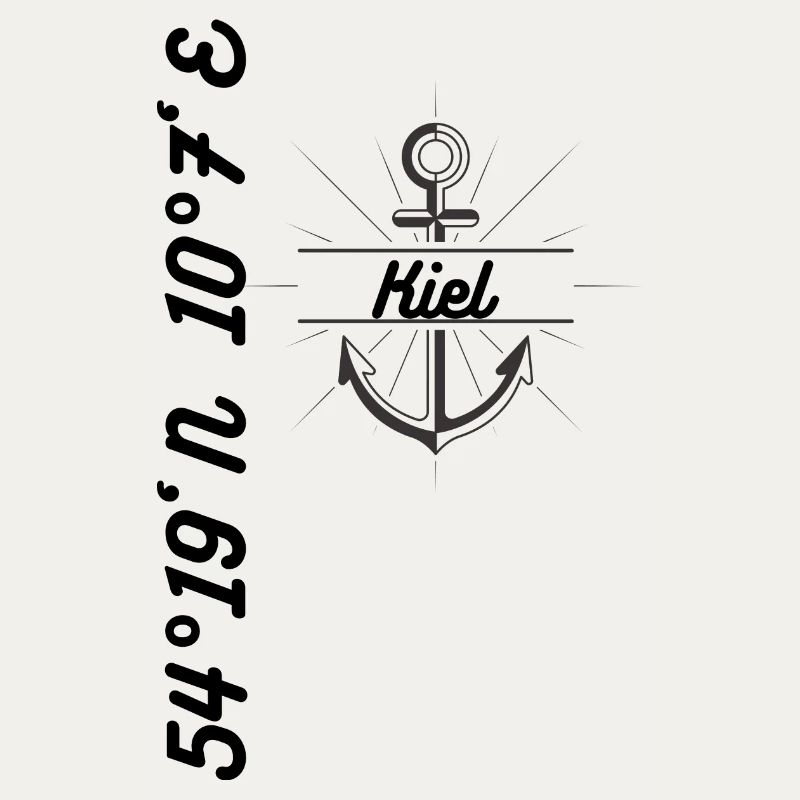 Kiel coordinates Design Maritim