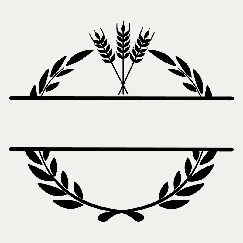 Fier du grain de blé fermier