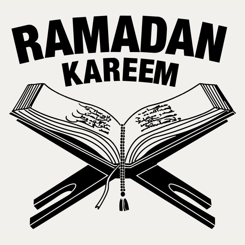 Quran with the text 'Ramadan' above it