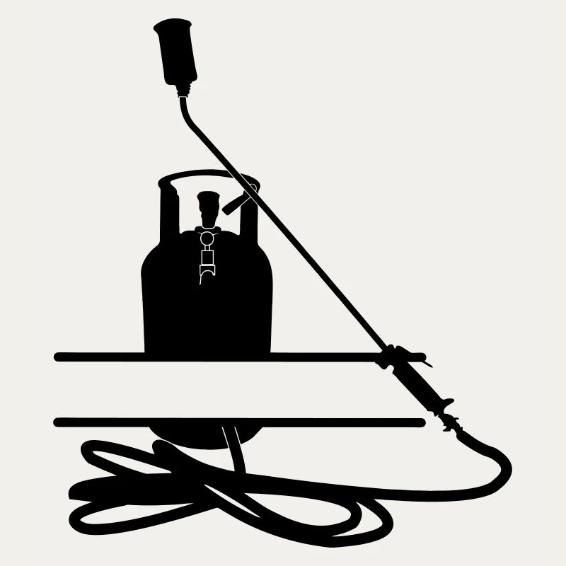 Dachdeckerfirma Monogramm transparent